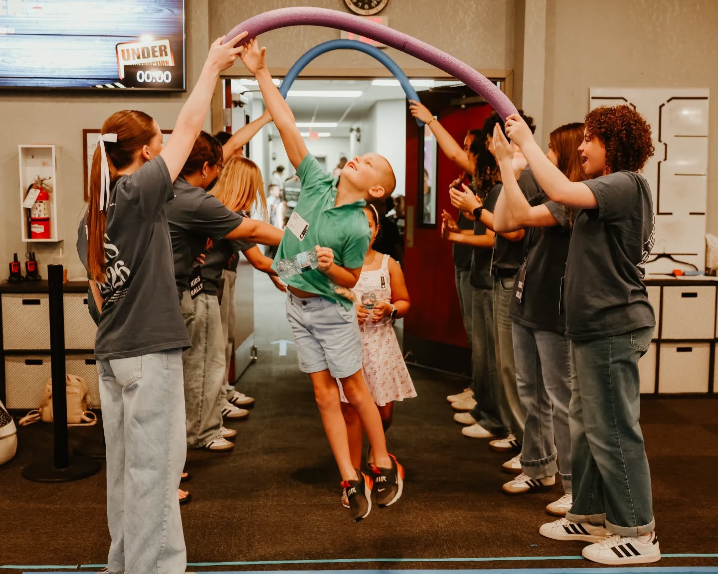 People gathered for prayer at To·Gather